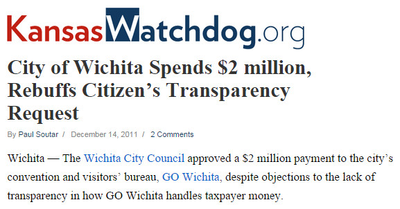For proposed Wichita sales tax, claims of transparency