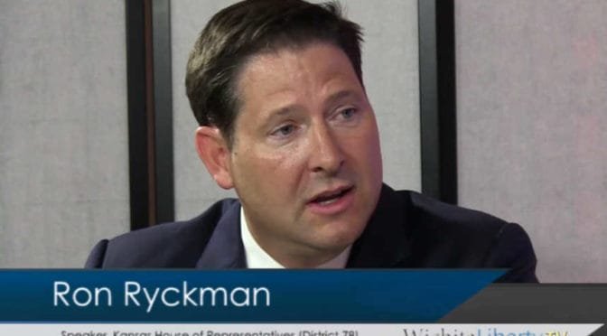 WichitaLiberty.TV: Kansas Speaker of the House Ron Ryckman