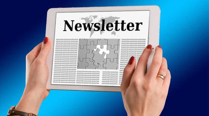 Newsletter for November 18, 2018