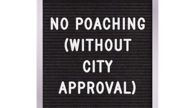 In Wichita, no tenant poaching, unless waived