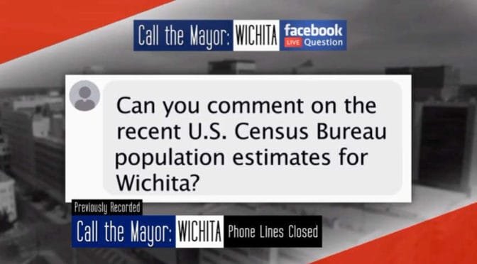 Wichita population, according to Mayor Longwell