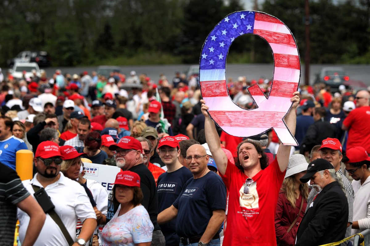 Trump-supporting QAnon seen as public security threat