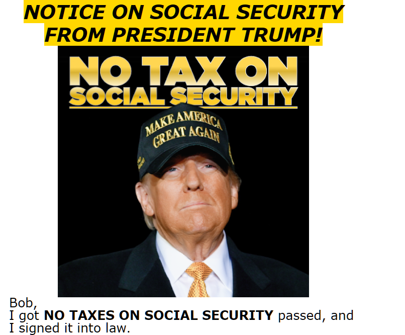 Fact-Check: Trump’s Claim About Eliminating Social Security Taxes