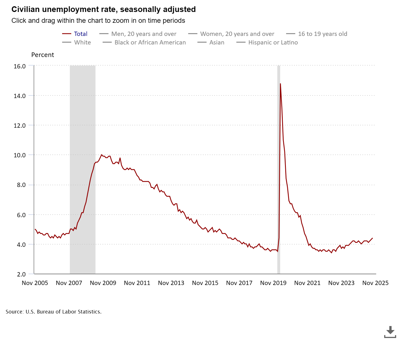 Employment Situation Report: November 2025