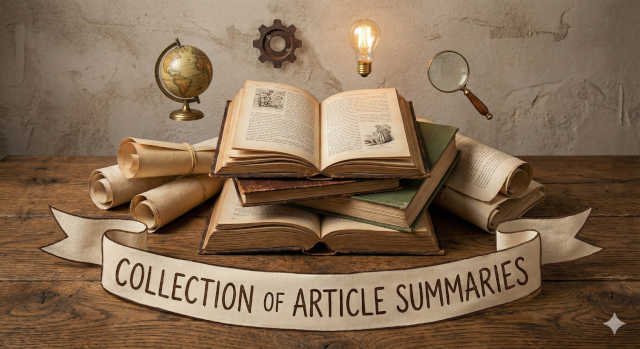 Article Summaries for January 2026