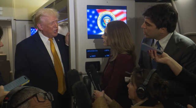 Trump Air Force One Press Gaggle: Venezuela Operation and Regional Policy