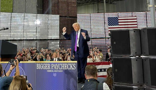 Fact-Check: Trump’s Kentucky Rally Claims on Inflation, Iran, Tax Cuts, and the $18 Trillion Investment Figure