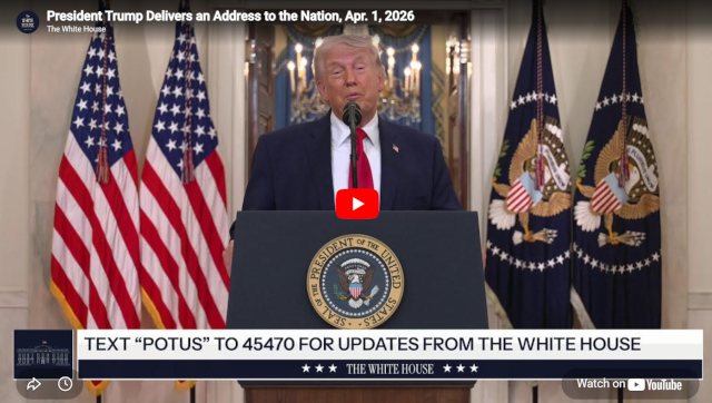FACT-CHECK: Trump’s Prime-Time Iran Address — April 1, 2026