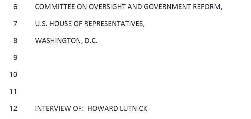 Howard Lutnick Epstein Testimony: Full Transcript Breakdown