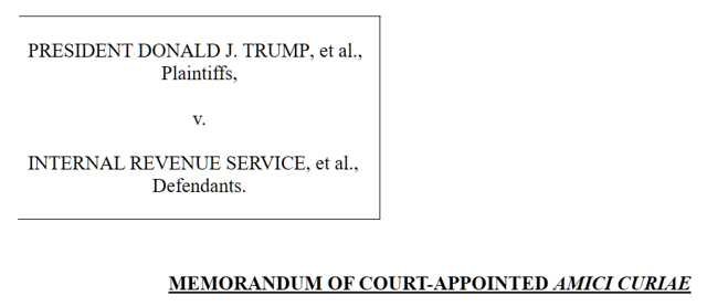 Can a President Sue Himself? A Federal Court Confronts an Unprecedented Question