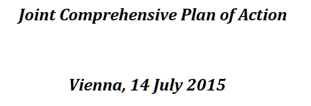 Joint Comprehensive Plan of Action