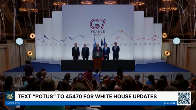 Trump at the G7: Inside the Iran “Wall” Deal, the Threats to Resume Bombing, and Everything Else From His Hour-Long Press Conference in France