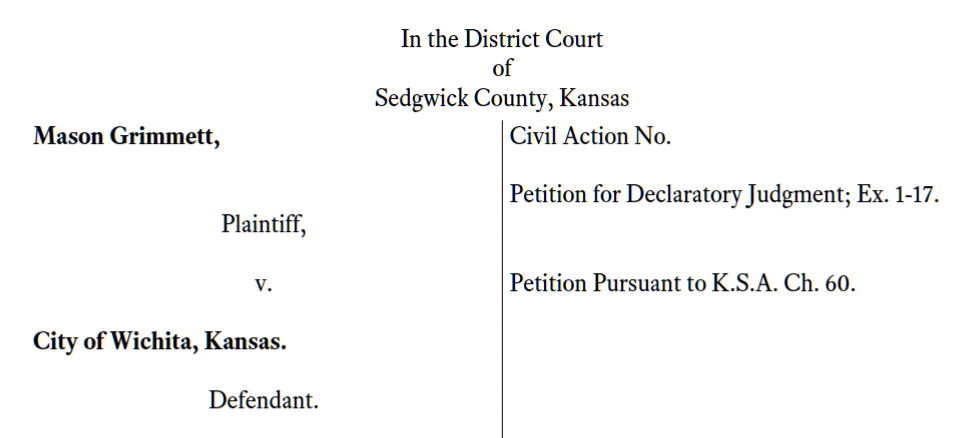A Wichita Man Sues to Shut Down the City’s License Plate Camera Network: What the Lawsuit Says, and Whether It Can Win
